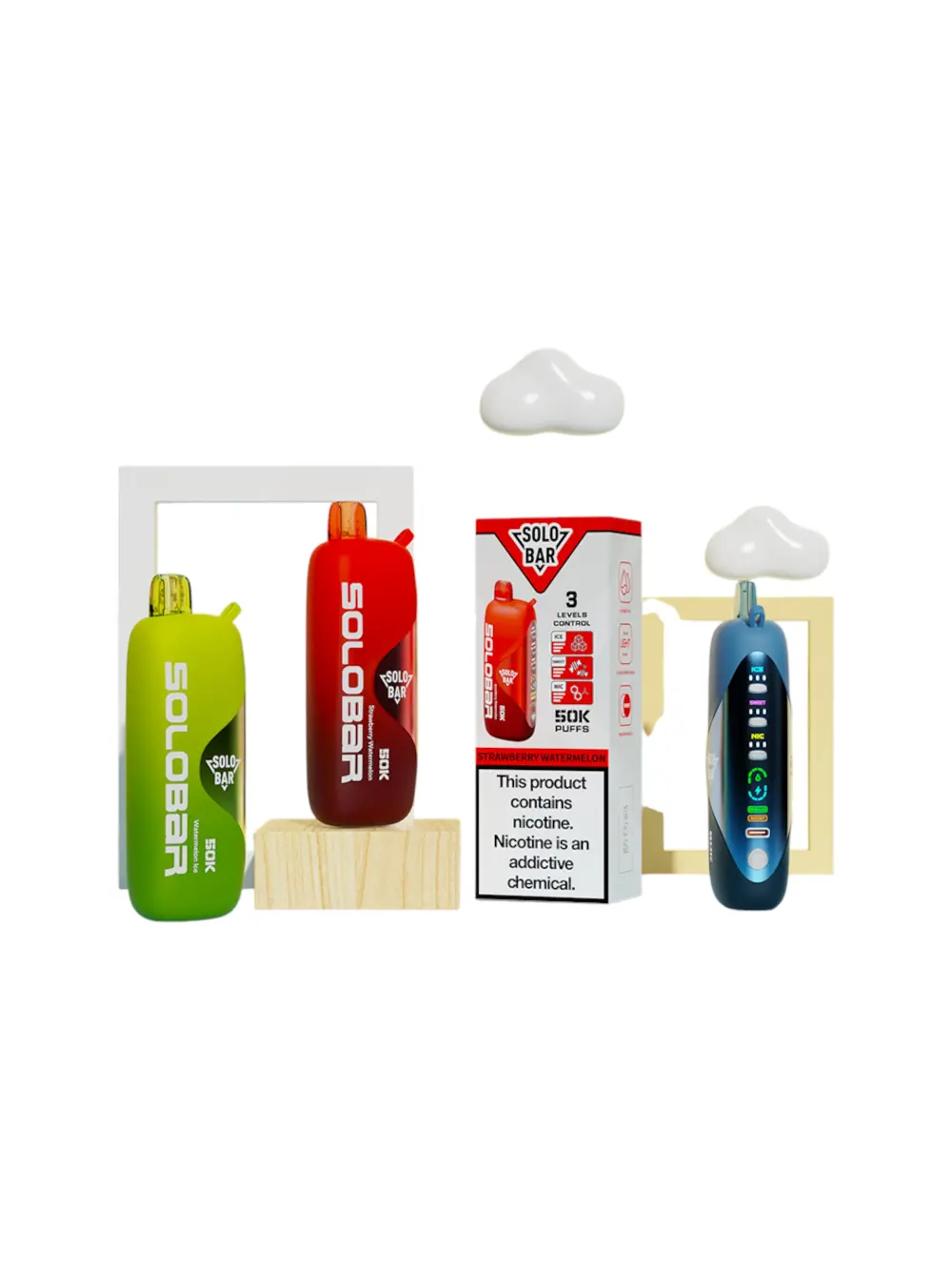 Solobar 50,000 Puffs Disposable Vapes