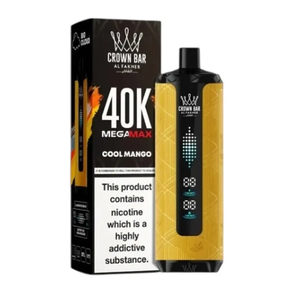 Cool Mango Al Fakher Crown Bar Mega Max 40K Puffs